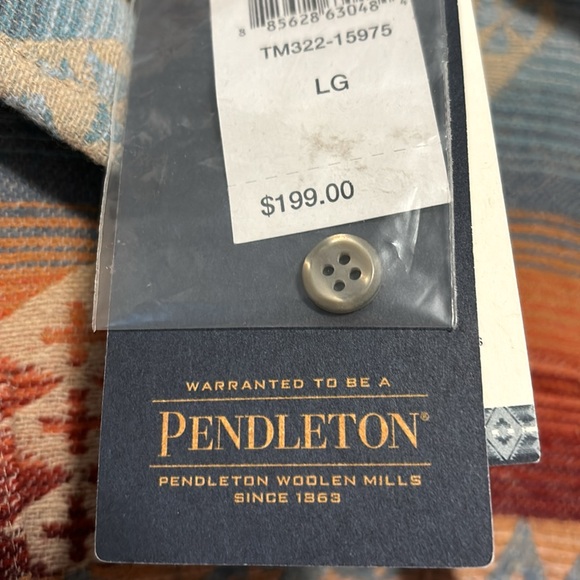 Pendleton wool button up shirt - Picture 2 of 5